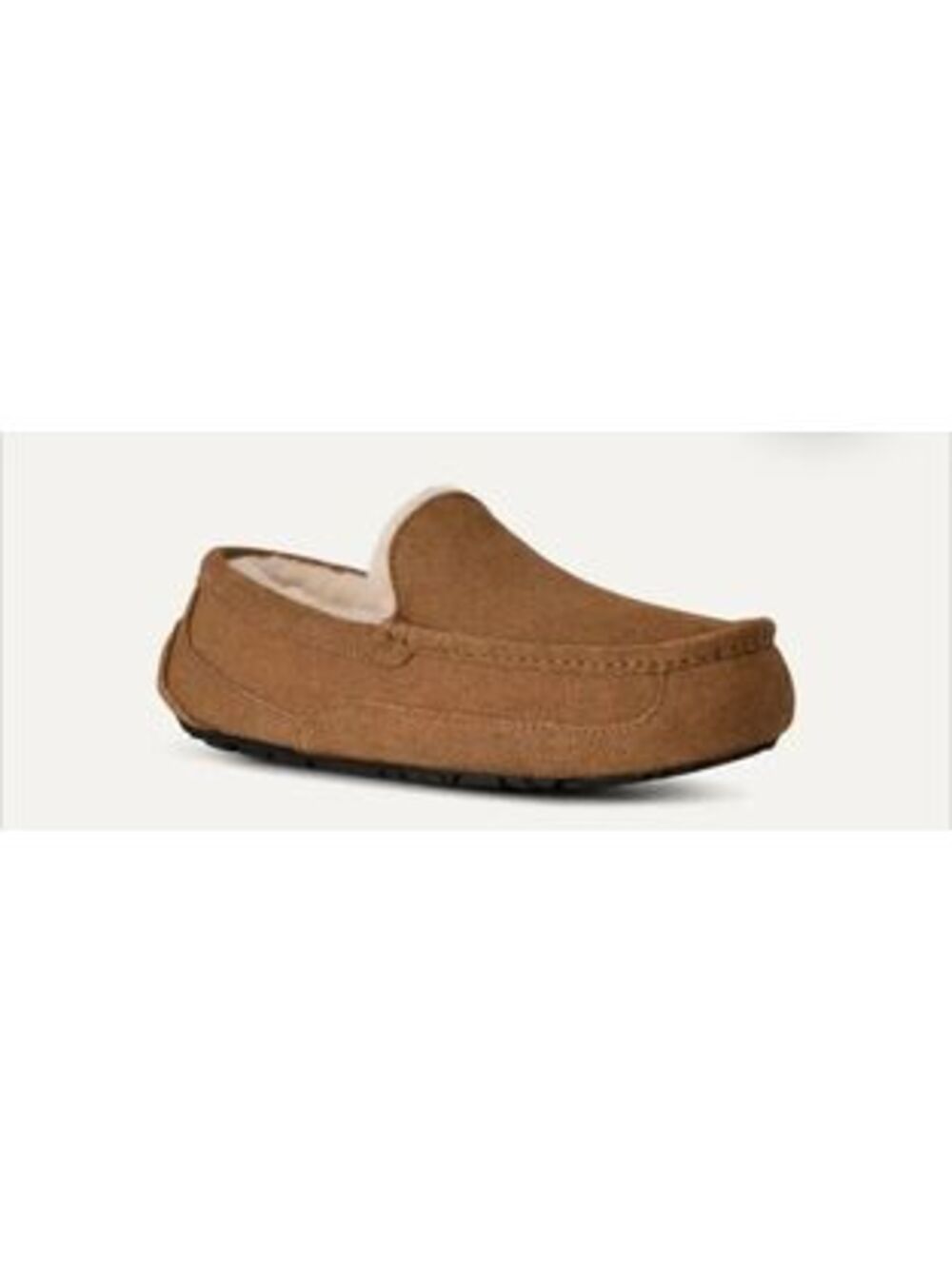 Size 10 - New UGG Ascot Sheepskin Suede Loafers Slippers